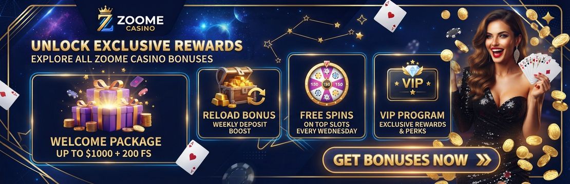 Zoome Casino Bonuses